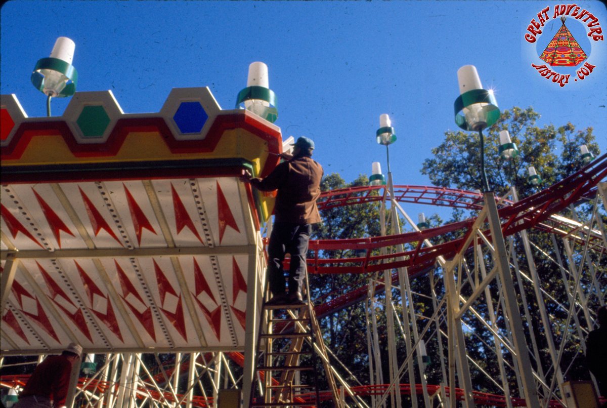 Big Fury At Six Flags Great Adventure